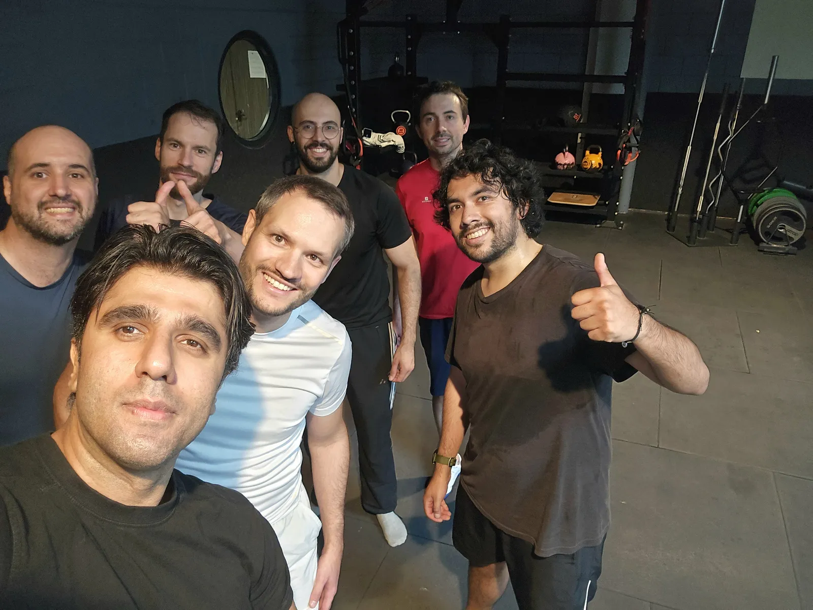 Group after a session