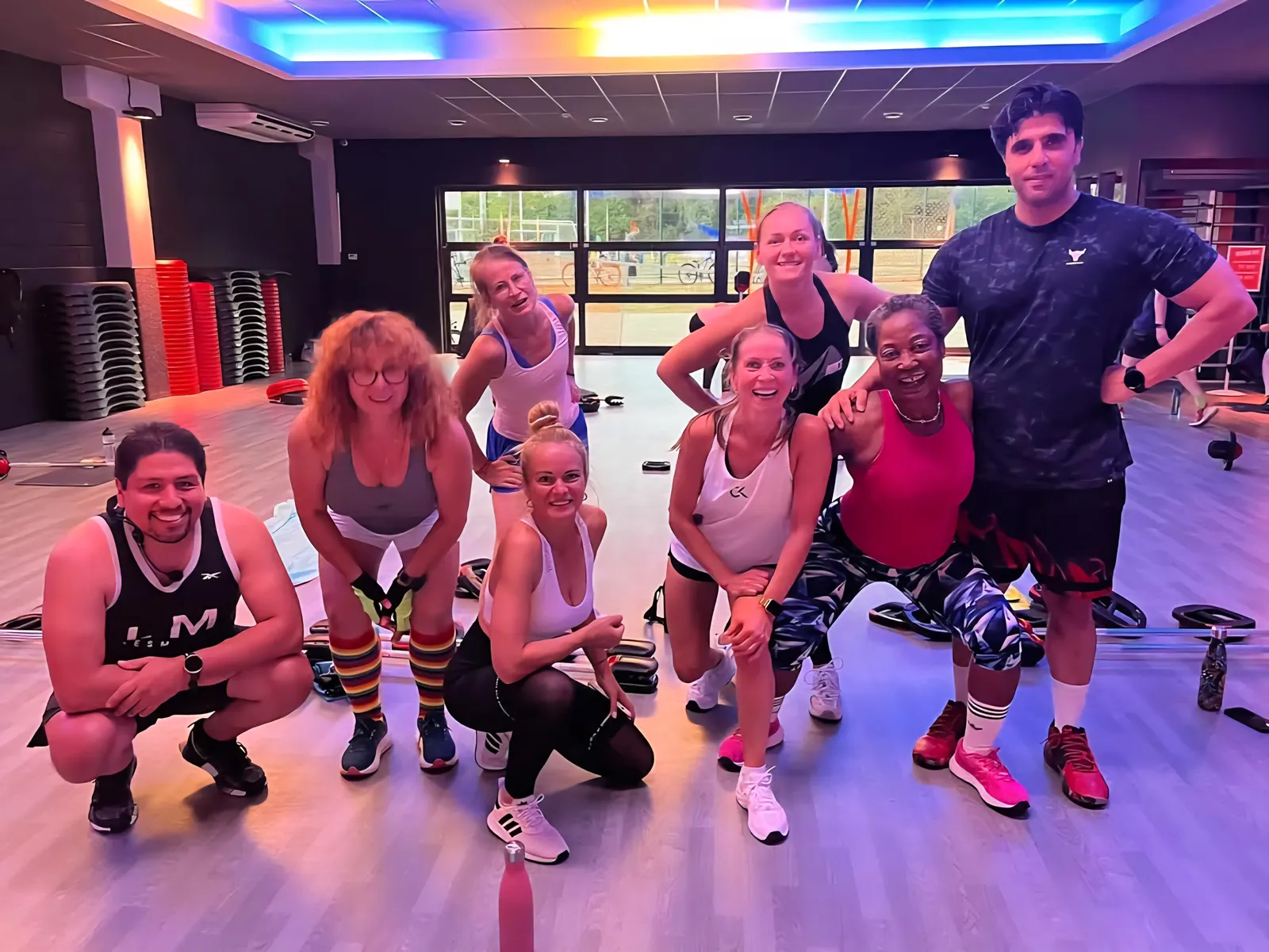Group training class